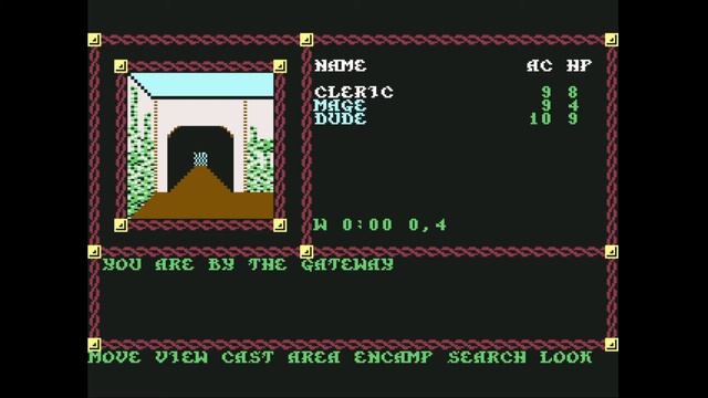 Pool Of Radiance - C64 - AMIGA - PC - Version Comparison смотреть онлайн