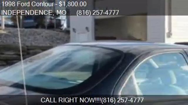 1998 Ford Contour SE 4dr Sedan for sale in INDEPENDENCE, MO смотреть онлайн