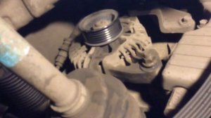 как снять генератор на Hyundai Santa Fe