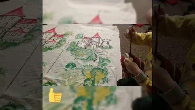 Рисуем красками на ткани!!! смотреть онлайн