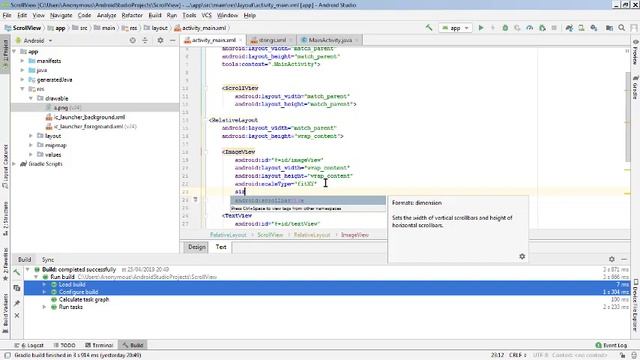 Tutorial Membuat ScrollView Android Studio смотреть онлайн