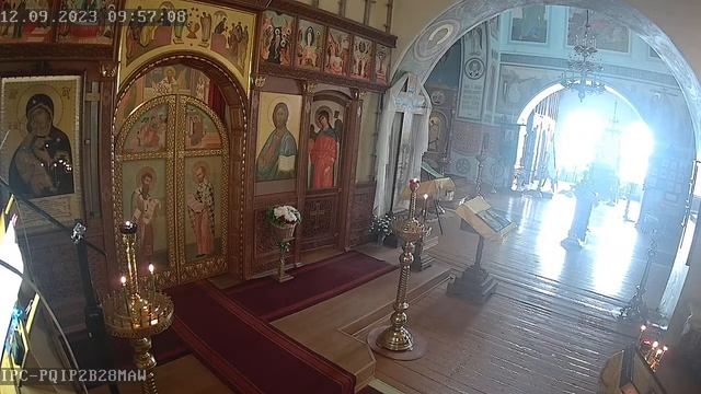 Блгв. кн. Александра Невского. Блгв. кн. Даниила Московского. Божественная Литургия. смотреть онлайн