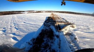 Работа т-170 с гусеницей от  тдт-55!!!?/Working on a T-170 bulldozer!!!