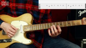 Как играть универсальный фанк-блюзовый рифф на гитаре