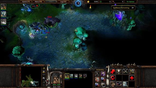 Warcraft 3 - Survey the Border & Warlock Coven Quests (Frozen Throne Storyline) смотреть онлайн