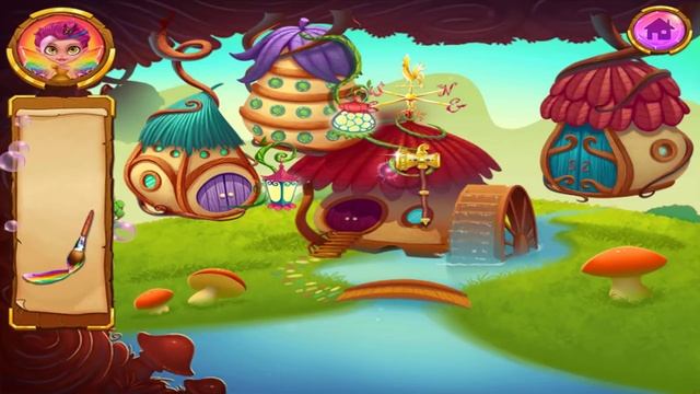 Fun Baby Care - Princess Learn Colors Kids Game - Fairy Land Rescue Save the Magic Village смотреть онлайн