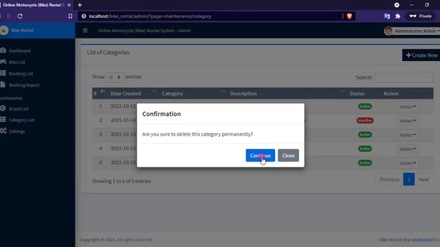 Online Motorcycle Bike Rental System in PHP DEMO смотреть онлайн
