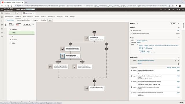 Automated Action Chain Testing with Visual Builder смотреть онлайн