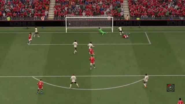 FIFA 22 - Rashford Scorpion Kick Goal смотреть онлайн