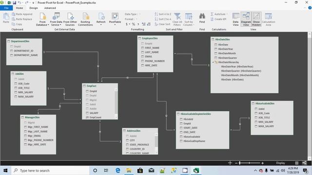OLTP To DW OLAP : Many To Many Relationship PowerPivot - 11 смотреть онлайн