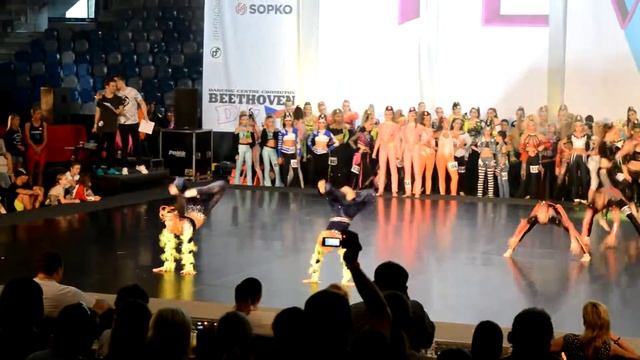 Чемпионат Европы по Диско 2016. Дуэты юниоров. Сева и Настя смотреть онлайн