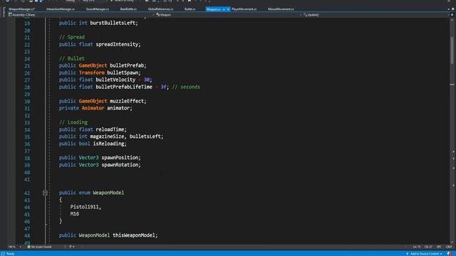 FPS Full Game Tutorial | Unity | Part 10 - Picking Up & Switching Weapons смотреть онлайн