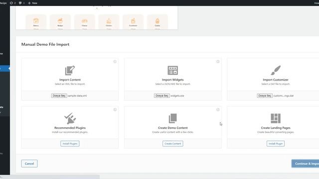How to Import Demo Data for Quick Recipe - Food & Recipe WordPress Theme смотреть онлайн
