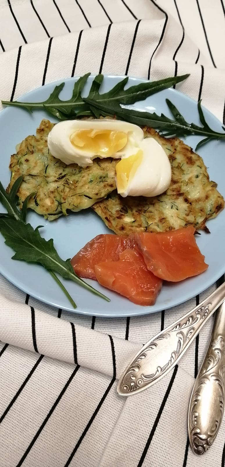 Кабачковые оладьи