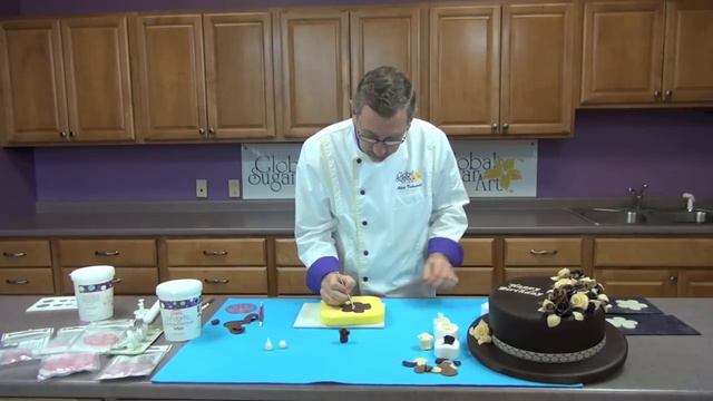 How To Make Chocolate Roses | Global Sgar Art смотреть онлайн