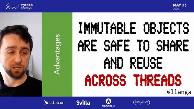 Łukasz Langa / Designing With Immutability [eng] смотреть онлайн