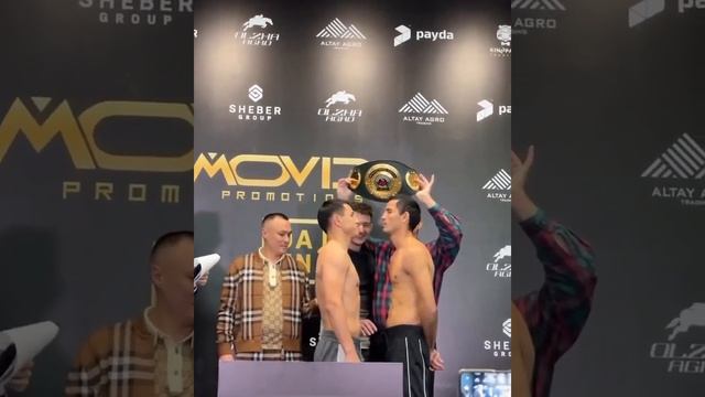 Жанқош Тұраров Пен Арман Ашимов Жекпе-жек алдында көз түйістіру #sports #boks #чемпион #видео смотреть онлайн