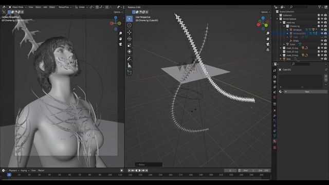 [Speed Art] - 블랜더 캐릭터 크롬 아트 [ Blender Character Chrome Art ] смотреть онлайн