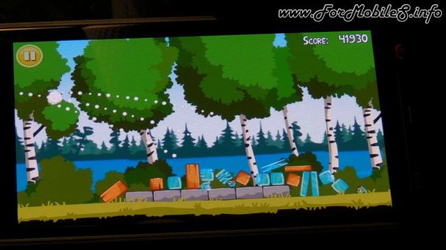 Nokia 808 PureView - Demo gameplay Angry Birds (Free with Magic) смотреть онлайн