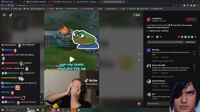 Drututt Reacts to Coockie's TikTok "Hate" Comments смотреть онлайн