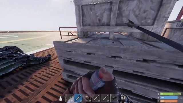How To Take Small Oil Rig SOLO // Rust Console Edition смотреть онлайн