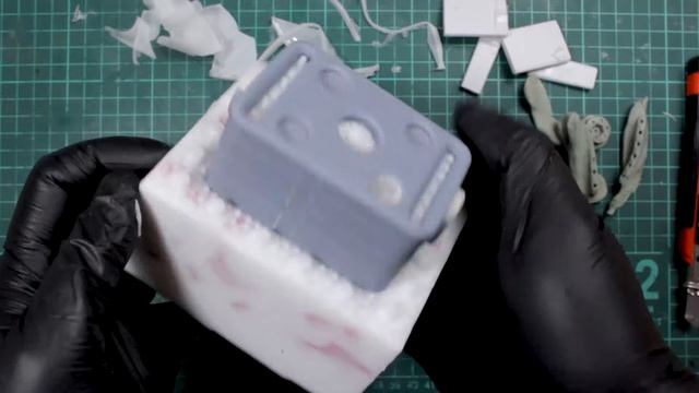 Как сделать силиконовую форму и литье жидкого пластика "Правка V7" смотреть онлайн