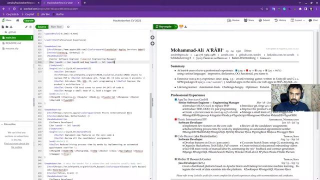 Build Your CV with Docker and GitHub Actions смотреть онлайн