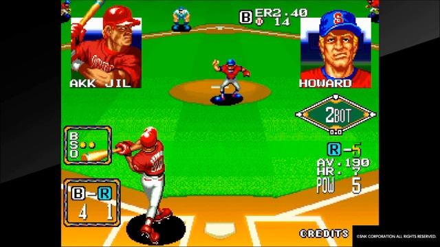 NEOGEO BASEBALL STARS 2 Gameplay смотреть онлайн
