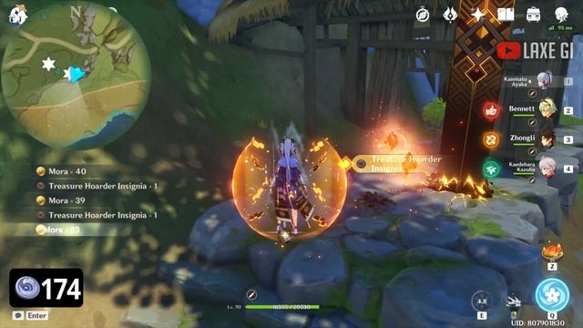 Treasure Hoarders All locations FAST FARMING ROUTE | Genshin Impact 2.1 смотреть онлайн