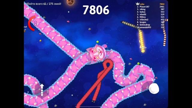 Получаем скин Звездного Воробья в Snake io смотреть онлайн