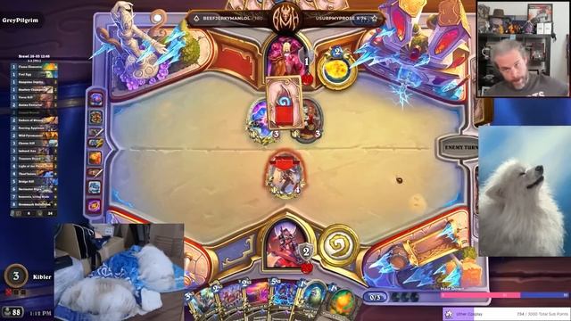 (Hearthstone) Can Riff Rage Warrior Get 12 Wins in Heroic Brawl? Part 1 смотреть онлайн