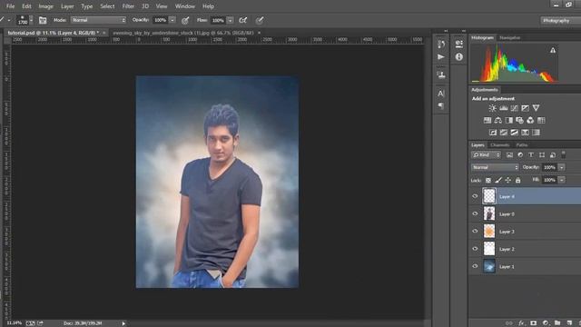 Photoshop Tutorial |Background Changing |Winter and Fog Effect By Masud смотреть онлайн