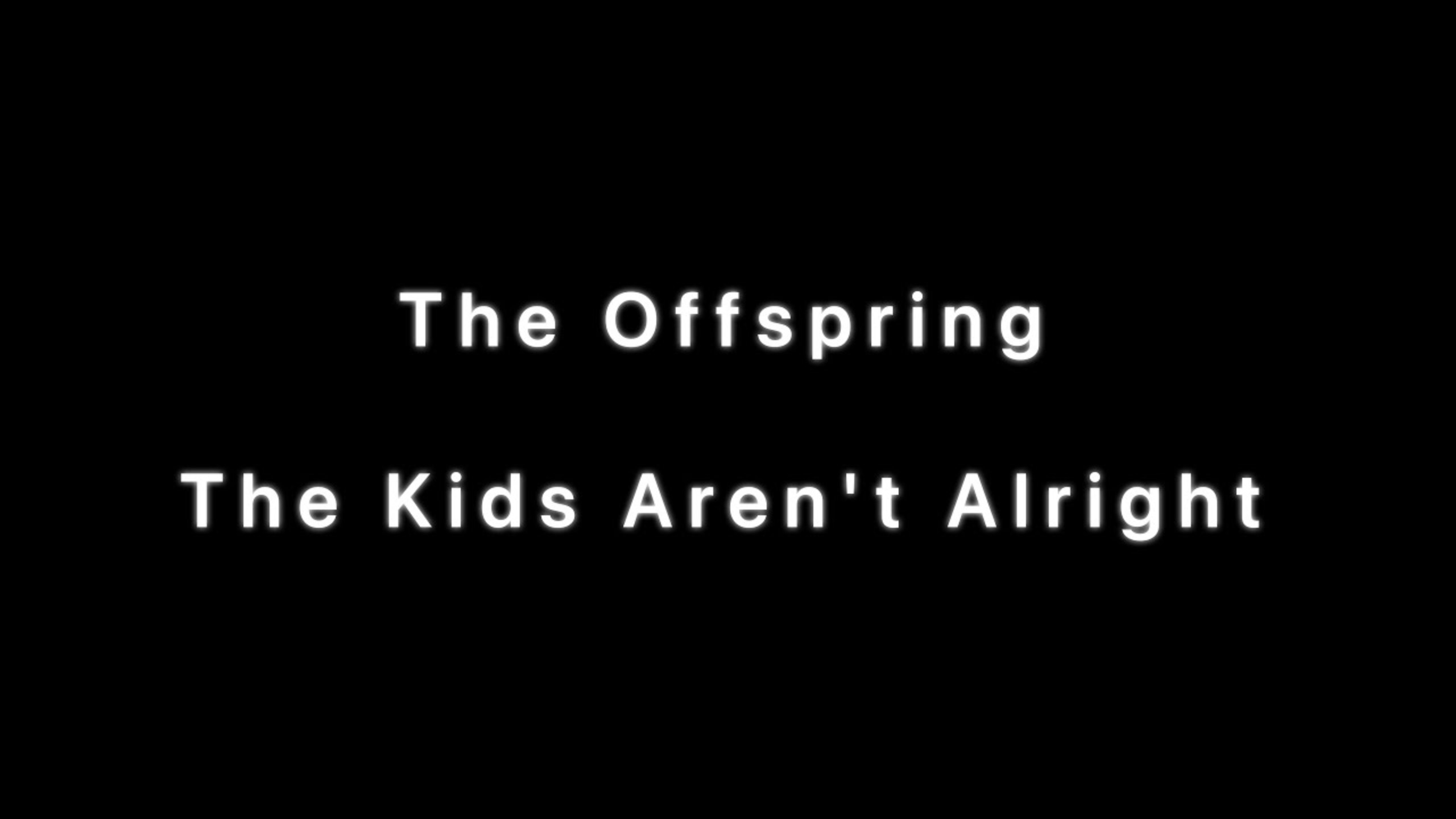 The Offspring - The Kids Aren't Alright (баян метал кавер от Bayanist)
