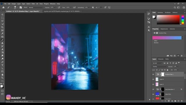warrior Photo manipulation | how to color match | photoshop tutorial смотреть онлайн