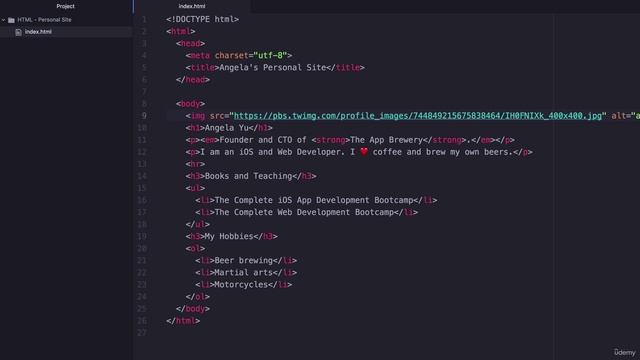 018 HTML Image Elements смотреть онлайн