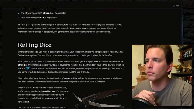 How to Play The Dragon Prince: Tales of Xadia Roleplaying Game RPG (Part 2 - Stress & Taking Action