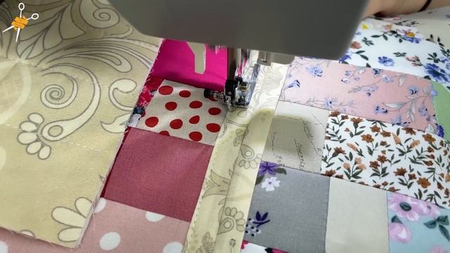 Transform fabric scraps into a beautiful patchwork blanket смотреть онлайн