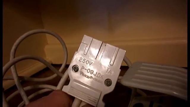 ORIGINAL JANOME FOOT CONTROL PEDAL TYPE C 203 WITH P 09 JDK 4 PIN SOCKET смотреть онлайн