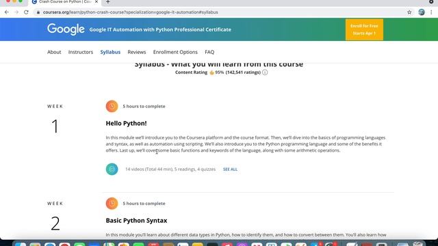 Google IT Automation with Python Professional Certificate смотреть онлайн