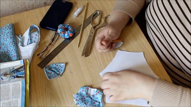 6 часть шьем куклу Ангел Тильда смотреть онлайн