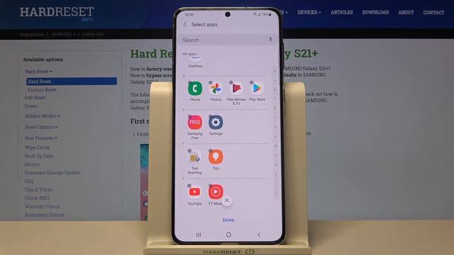 How to Find Hidden Home Screen Apps in Samsung Galaxy S21+? смотреть онлайн