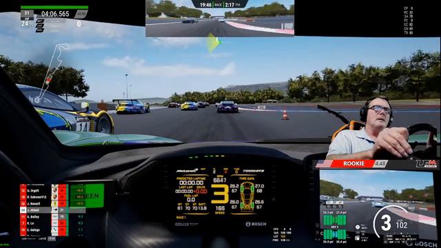 Assetto Corsa Competizione-Circuit de Paul Ricard Race 2 of the night смотреть онлайн