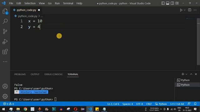 Python Tutorial #11 - Bitwise operators in Python Programming смотреть онлайн