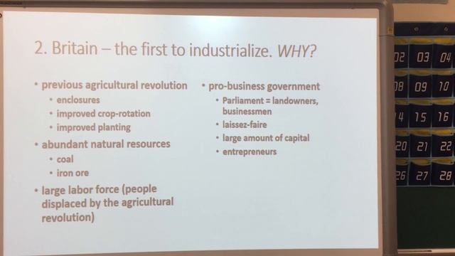 Topic 7 "The Industrial Revolution, 1750 - 1914" (Part 1) смотреть онлайн
