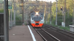 Электропоезд ЭД4М-0479 ЦППК платформа Сушкинская