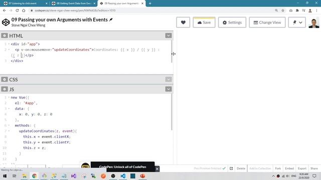 09 Passing own Event Arguments смотреть онлайн