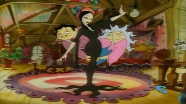 The Addams Family intro cartoon theme song HD 720p смотреть онлайн