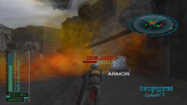 ||Simple 2000|| Global Defence Force (PS2) смотреть онлайн