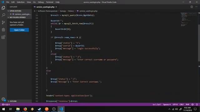Pertemuan 12 cara menjalankan web service user login.php смотреть онлайн