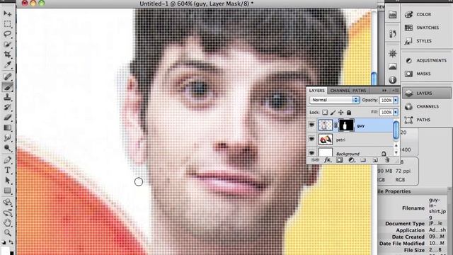 Photoshop CS5 - Layer Mask Selections